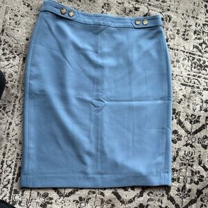 Blue banana republic pencil skirt size 8!!